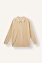 Standard Fit Half Zip Long Sleeve Polo Neck Knitwear Sweater H7182Ax26Au - 6