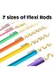 Flexible Foam Hair Curlers, 36 Pieces, Multicolor Flex Rods - 8