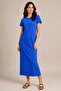 BICYCLE COLLAR LONG DRESS (B23-00138)