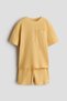 2-piece waffled cotton set - 2