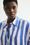 Oversized linen-blend shirt - 4
