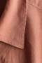 Oversized linen-blend shirt