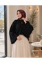 Women's Bat Sleeve Oversize Knitwear Sweater - 2