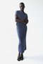 Draped asymmetric dress - 4