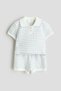 2-piece pointelle-knit set - 4