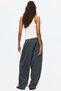 Crinkled satin trousers - 5