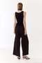 Ankle-length linen-blend trousers - 5
