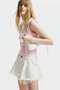 Square-neck jersey top - 4