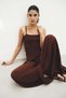 Dual-fabric bubble-hem dress - 4
