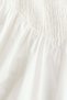 Smocked flared-skirt dress - 6
