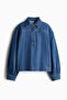 Denim popover shirt - 2