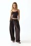 Wrap-detail balloon trousers