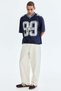 Loose Fit Printed mesh Tâ€‘shirt - 4