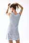Pointelle-detail dress