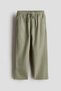 Linen-blend trousers - 2