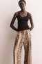 Ankle-length twill trousers - 3