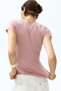 Fitted stretch T-shirt - 4