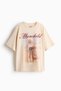 Oversized printed T-shirt - 6