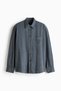 Relaxed Fit Linen-blend shirt - 5