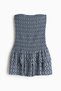Smocked tiered dress - 4