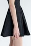 Flared-skirt denim dress - 4