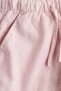 Linen-blend drawstring trousers