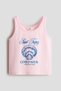Printed cotton vest top - 2