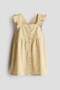 Flounce-trimmed cotton dress - 4