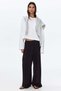 Jersey drawstring trousers - 4