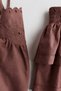 2-piece embroidered cotton set - 5