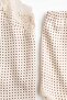 Lace-trimmed satin pyjamas - 2