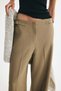 Wide tailored trousers