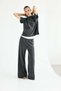 Wide fine-knit trousers - 3