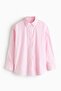 Oversized poplin shirt