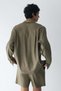 Four-way Stretch Regular Fit Linen-blend shirt - 4