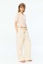 Rope-belt paper bagâ€¯trousers - 3
