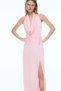 Cowl-neck satin dress - 4