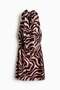 Printed halterneck dress - 6