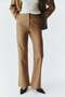 Bootcut coated trousers - 3