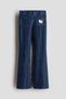 Denim-look flared jeggings