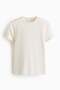 Ribbed viscose T-shirt - 4