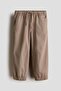 Cotton twill joggers - 2