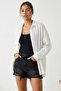 3900 Oversize Long Basic Shirt - White - 3