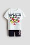 2-piece printed cotton set