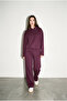 Burgundy Oversize Double Set - 2