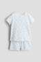 Printed cotton pyjamas