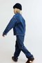 Cotton denim trousers - 3