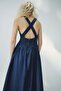 Flared-skirt denim dress - 4