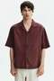 Relaxed Fit Short-sleeved muslin shirt - 4