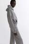 Flared sweatpants